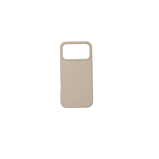 KAYSLY silikonskal för iPhone 17 Pro Max i beige – baksida